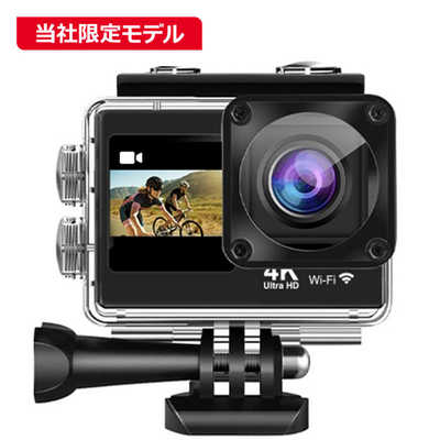 SAC 4Kアクションカメラ ［4K対応/WiFi対応/防水ケース付き