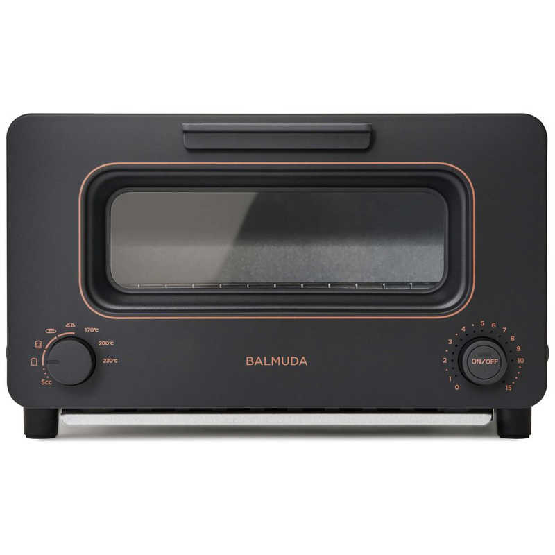 バルミューダ　BALMUDA バルミューダ　BALMUDA 【アウトレット】オーブントースター BALMUDA The Toaster(バルミューダ ザ トースター) 1300W/食パン２枚 ブラック K05A-BK K05A-BK