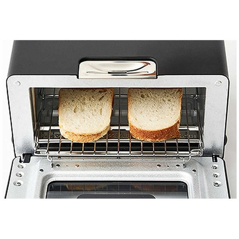 バルミューダ　BALMUDA バルミューダ　BALMUDA 【アウトレット】オーブントースター BALMUDA The Toaster(バルミューダ ザ トースター) 1300W/食パン２枚 ブラック K05A-BK K05A-BK