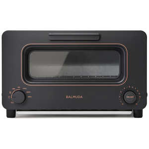 バルミューダ　BALMUDA オーブントースター BALMUDA The Toaster(バルミューダ ザ トースター) ブラック 1300W/食パン２枚  K05A-BK