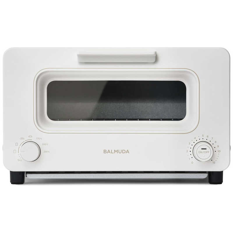 バルミューダ　BALMUDA バルミューダ　BALMUDA オーブントースター BALMUDA The Toaster(バルミューダ ザ トースター) 1300W/食パン２枚  ホワイト K05A-WH K05A-WH