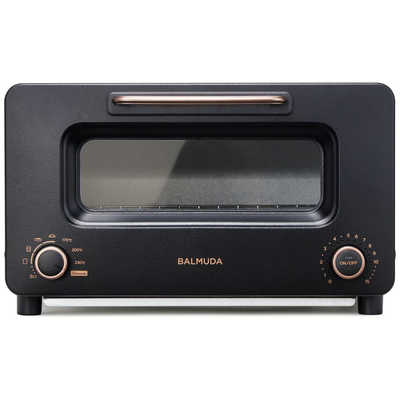 バルミューダ　BALMUDA オーブントースター BALMUDA The Toaster Pro 1300w/食パン2枚 ブラック K05A-SE