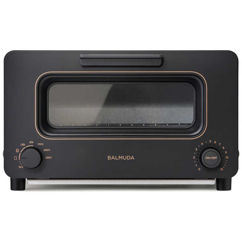 バルミューダ　BALMUDA バルミューダ　BALMUDA オーブントースター BALMUDA The Toaster 1300W/食パン２枚 ブラック K11A-BK K11A-BK