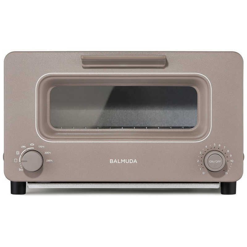 バルミューダ　BALMUDA バルミューダ　BALMUDA オーブントースター BALMUDA The Toaster 1300W/食パン２枚 ショコラ K11A-CW K11A-CW