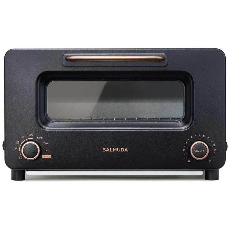 バルミューダ　BALMUDA バルミューダ　BALMUDA オーブントースター The Toaster Pro 1300W/食パン２枚 ブラック K11A-SE-BK K11A-SE-BK