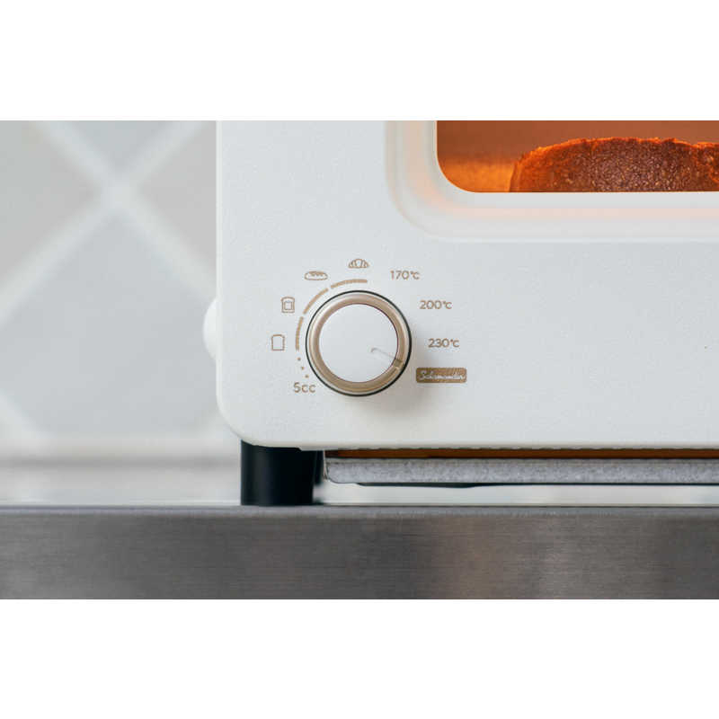 バルミューダ　BALMUDA バルミューダ　BALMUDA オーブントースター The Toaster Pro 1300W/食パン２枚 ホワイト K11A-SE-WH K11A-SE-WH