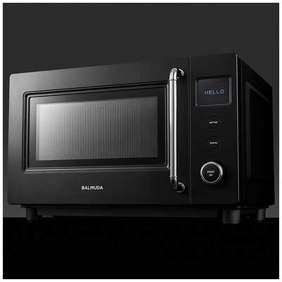 BALMUDA 2020年製　ブラック バルミューダデザインオーブンレンジブラック2020年製品