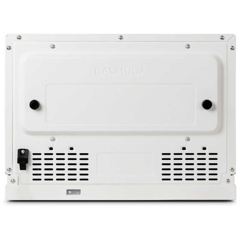 バルミューダ　BALMUDA バルミューダ　BALMUDA オーブンレンジ BALMUDA The Range 18L フラット K04A-WH ホワイト K04A-WH ホワイト
