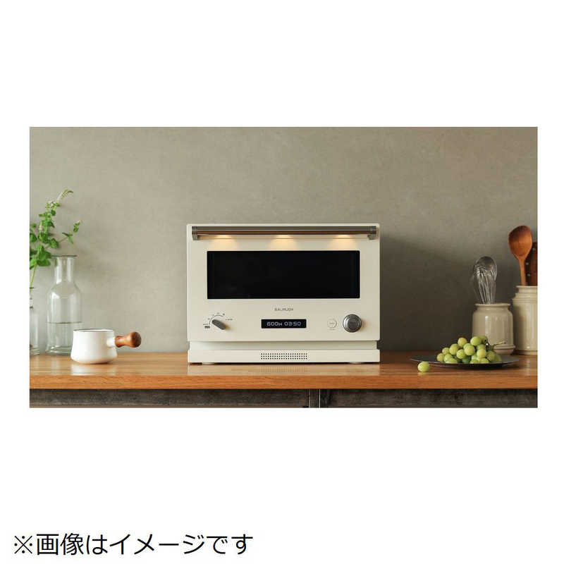 バルミューダ　BALMUDA バルミューダ　BALMUDA オーブンレンジ BALMUDA The Range 18L フラット K04A-WH ホワイト K04A-WH ホワイト