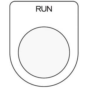 アイマーク 押ボタン/セレクトスイッチ(メガネ銘板)RUN 黒 φ25.5 P2538 アイマーク 押ボタン/セレクトスイッチ(メガネ銘板)RUN 黒 φ25.5 P2538