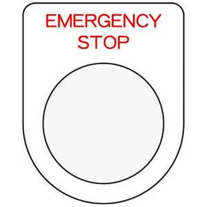 アイマーク 押ボタン/セレクトスイッチ(メガネ銘板)EMERGENCY STOP 赤 P3042 アイマーク 押ボタン/セレクトスイッチ(メガネ銘板)EMERGENCY STOP 赤 P3042