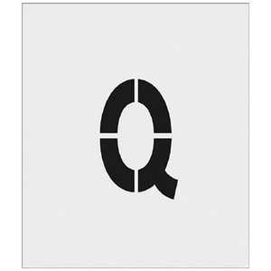 アイマーク IM ステンシル Q 文字サイズ150×95mm AST-Q15095 アイマーク IM ステンシル Q 文字サイズ150×95mm AST-Q15095