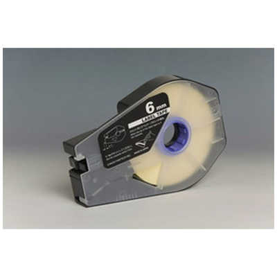 キヤノン CANON キヤノン ラベルテープカセット (6mmx30m) 白 TMLBC6W
