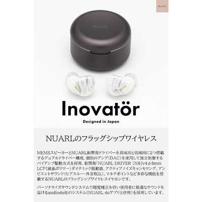 NUARL Inovator White Porcelain