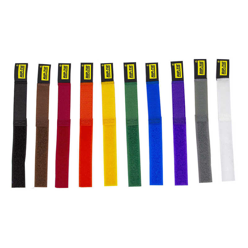 RIPTIE RIPTIE ケーブルラップ 19.05mmX152.4mm 100本入 RIP-TIE 虹 M-06-100-RW M-06-100-RW