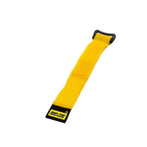 RIPTIE ケーブルラップバックル 25.4mmX228.6mm 3本入 RIP-TIE 黄 HB-09-003-Y