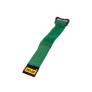 RIPTIE ケーブルラップバックル 25.4mmX355.6mm 1本入 RIP-TIE 緑 HB-14-1PK-GN