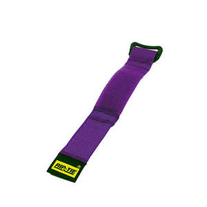 RIPTIE ケーブルラップバックル 25.4mmX355.6mm 1本入 RIP-TIE 紫 HB-14-1PK-V