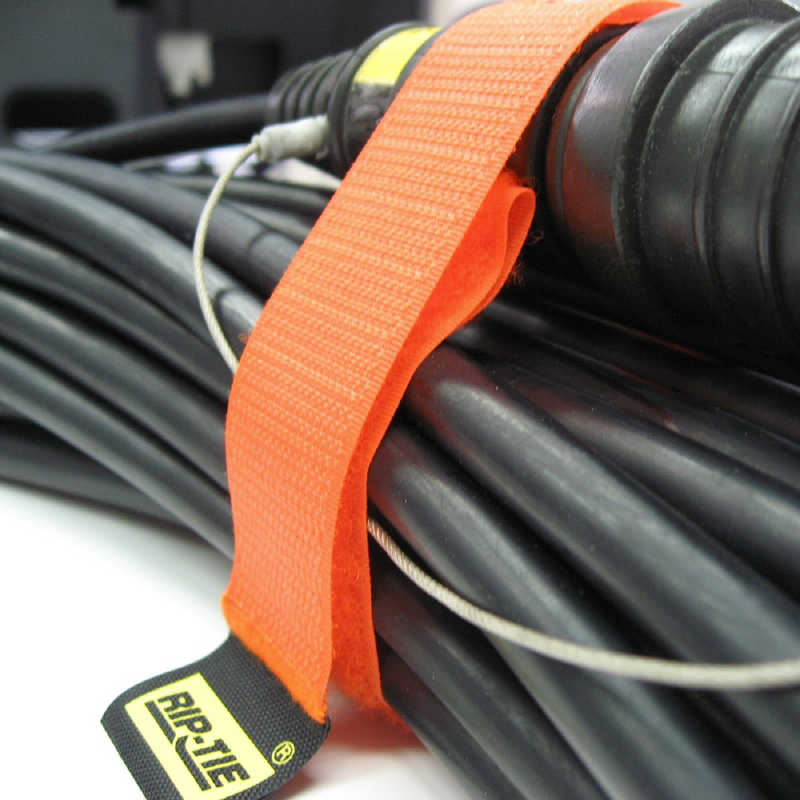 RIPTIE RIPTIE ケーブルラップゴムひも 25.4mmX609.6mm 1本入 黒 HE-24-1PK-BK HE-24-1PK-BK
