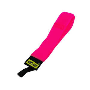 RIPTIE ケーブルラップゴムひも 25.4mmX609.6mm 1本入 ネオンピンク HE-24-1PK-NP