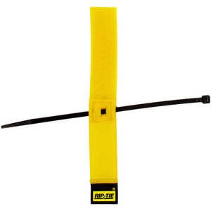 RIPTIE ケーブルハンガー 25.4mmX228.6mm 1本入 RIP-TIE 黄 S-09-1PK-Y
