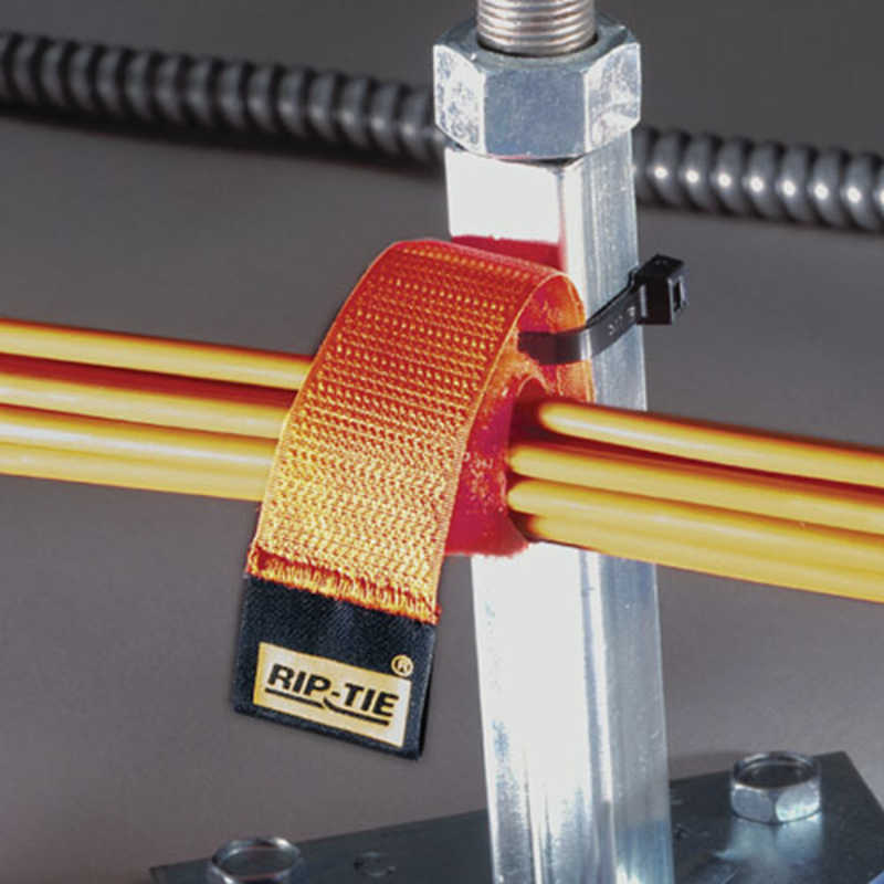RIPTIE RIPTIE ケーブルハンガー 25.4mmX533.4mm 10本入 RIP-TIE 黒 S-21-010-BK S-21-010-BK