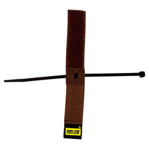RIPTIE ケーブルハンガー 25.4mmX533.4mm 10本入 RIP-TIE 茶 S-21-010-BN