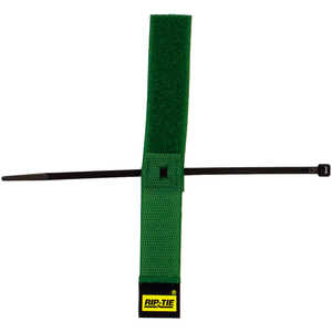 RIPTIE ケーブルハンガー 25.4mmX533.4mm 10本入 RIP-TIE 緑 S-21-010-GN