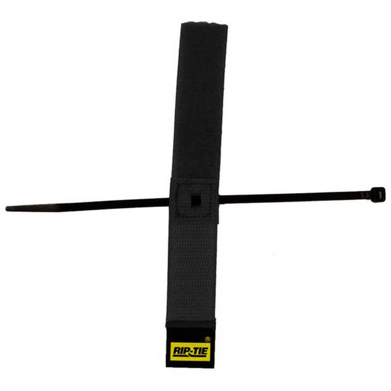 RIPTIE RIPTIE ケーブルハンガー 25.4mmX533.4mm 100本入 RIP-TIE 黒 S-21-100-BK S-21-100-BK