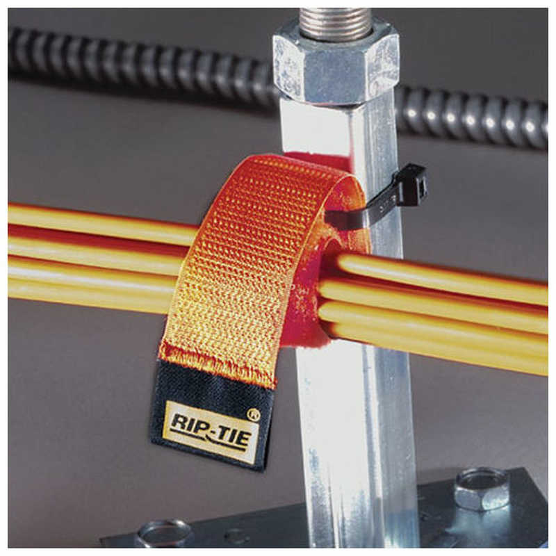 RIPTIE RIPTIE ケーブルハンガー 25.4mmX533.4mm 100本入 RIP-TIE 黒 S-21-100-BK S-21-100-BK
