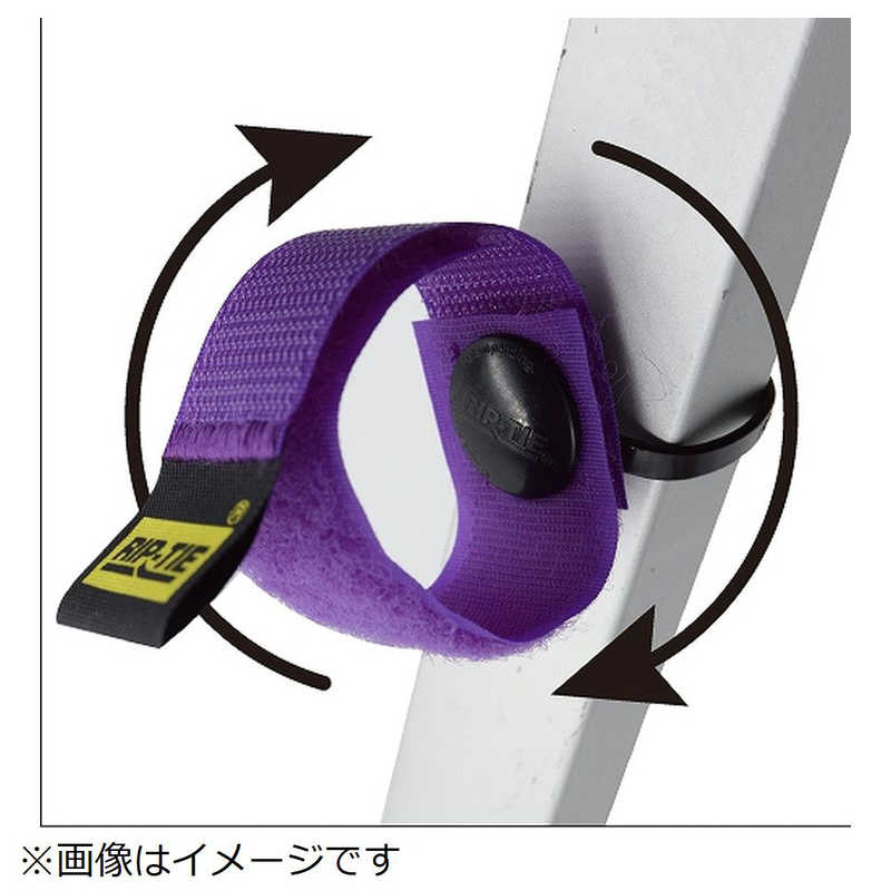 RIPTIE RIPTIE 回転式ケーブルハンガー 25.4mmX76.2mm 1本入 RIP-TIE 黒 S-P3-1PK-BK S-P3-1PK-BK