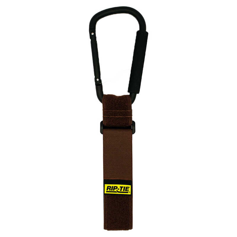 RIPTIE RIPTIE ケーブルキャリアー(特大カラビナ・黒) 50.8mmX508mm 10本入 茶 J-20-E10-BN J-20-E10-BN