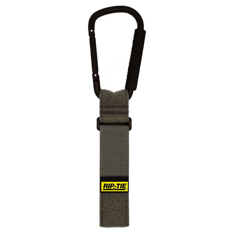 RIPTIE RIPTIE ケーブルキャリアー(特大カラビナ・黒) 50.8mmX508mm 50本入 灰 J-20-E50-GY J-20-E50-GY
