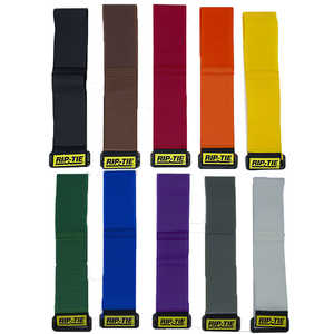 RIPTIE シンチストラップ 50.8mmX1828.8mm 50本入 虹 O-72-050-RW