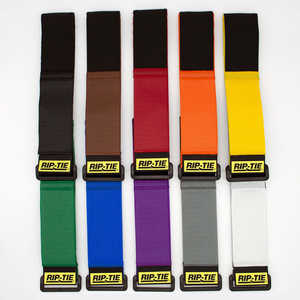 RIPTIE シンチストラップ ウェビング付き 50.8mmX1828.8mm 10本入 虹 RIP-TIE OW72010RW RIPTIE シンチストラップ ウェビング付き 50.8mmX1828.8mm 10本入 虹 RIP-TIE OW72010RW