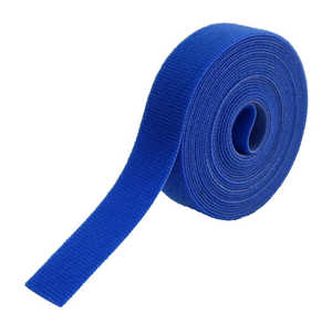 RIPTIE ラップストラップ 12.7mmX4.57m 1巻 青 W-15-1RL-BU