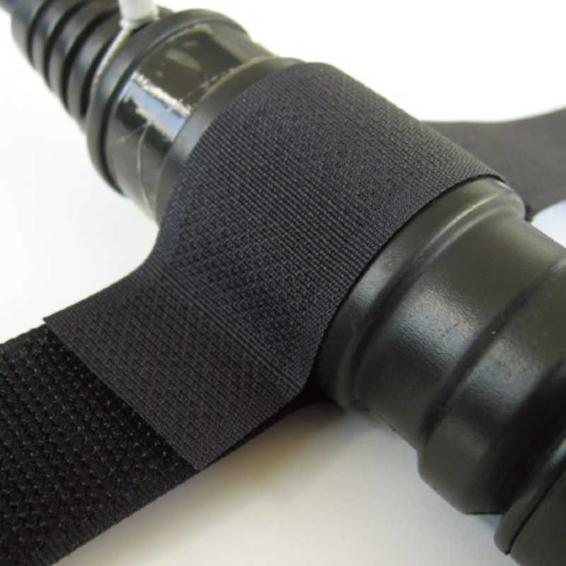 RIPTIE RIPTIE エコノラップアタッチメント「スリップオン」 19.05mm×127mm 5本入 RIP-TIE 黒 M-05-ESL5-BK M-05-ESL5-BK
