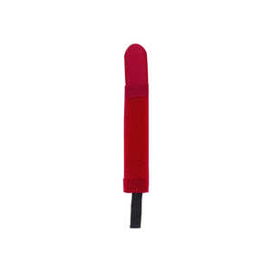 RIPTIE エコノラップアタッチメント「ゴムひも」 19.05mmX279.4mm 20本入 RIP-TIE 赤 M-11-EET-N-RD