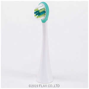 フラックス ティータイム 電動歯ブラシ用替えブラシ コンパクト レギュラー FLCS
