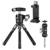 LEOFOTO MT-03+LH-25+AM-2+PC-90II ミニ三脚セット MT03+LH25+