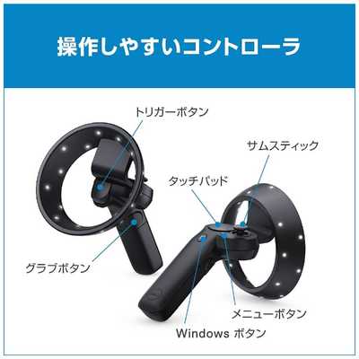 DELL　デル ヘッドマウントディスプレイ Dell Visor with Controllers VRP100