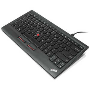 レノボジャパン　Lenovo キーボード ThinkPad Black [USB /有線] 0B47208