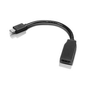 レノボジャパン　Lenovo [Mini DisplayPort オス→メス HDMI] 変換アダプタ 0B47089