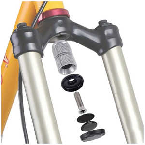 イーコスモ フロントサスペンション取付式タグホルダー for Loshall Tag ローシャルタグ(AirTag対応) TGFS-BK イーコスモ フロントサスペンション取付式タグホルダー for Loshall Tag ローシャルタグ(AirTag対応) TGFS-BK