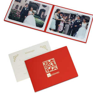 山田屋写真用品 写真台紙 WEDDING 2Lサイズ 2面ヨコ レッド PHWD-2L2YRD 山田屋写真用品 写真台紙 WEDDING 2Lサイズ 2面ヨコ レッド PHWD-2L2YRD