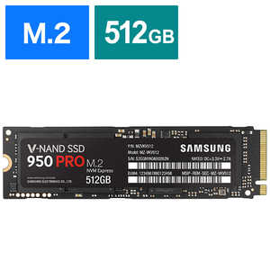 SAMSUNG SSD 950 PRO NVMe M.2 MZ-V5P512B/IT｢バルク品｣ MZ-V5P512B/IT