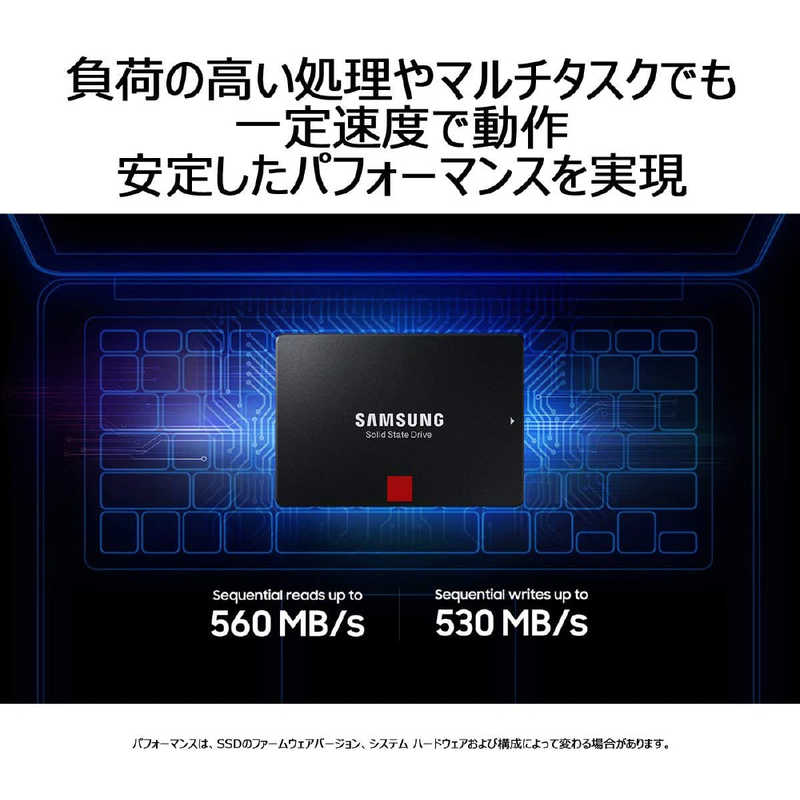 SAMSUNG SAMSUNG 内蔵SSD 860PRO[PS4動作確認済み] [1TB /2.5インチ]｢バルク品｣ MZ-76P1T0B/IT MZ-76P1T0B/IT
