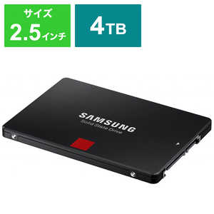 SAMSUNG 内蔵SSD 860PRO[PS4動作確認済み] [4TB /2.5インチ]｢バルク品｣ MZ-76P4T0B/IT