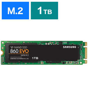 SAMSUNG 内蔵SSD 860 EVO M.2 [M.2 /1TB]｢バルク品｣ MZ-N6E1T0B/IT