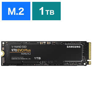 SAMSUNG 内蔵SSD 970 EVO Plus [1TB /M.2]｢バルク品｣ MZ-V7S1T0B/IT
